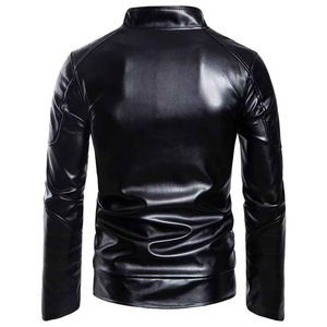 Comfortable And Soft Men Fashion Leather <b>Jacket</b> Affordable Price New Arrival Men Fashion Leather <b>Jacket</b> For <b>Winter</b> for <b>cheap</b> - Product Image 2