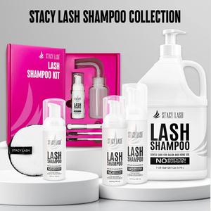 For Vegan Cruelty-Free pH Balanced Betaine-Free Paraben-Free Oil-Free Eyelash Extension Shampoo 50ml/100ml/200ml + <b>Brush</b> - Product Image 6