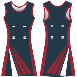 Production d'usine, robes et uniformes de netball personnalisables de haute qualité pour femmes, logo frontal, séchage rapide, respirant - Product Image 5