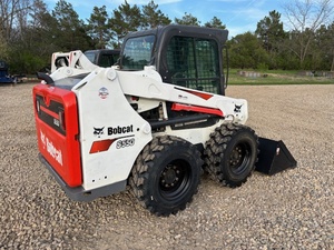 Chargeur compact de boeuf de dérapage de roue avant du chargeur S550 de tracteur avec le paillis de sylviculture - Product Image 4