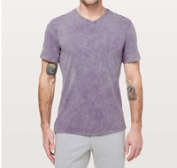 Dernière arrivée T-shirts délavés à l'acide pour femmes sur mesure de qualité supérieure T-shirts délavés à l'acide respirants pour femmes à séchage rapide