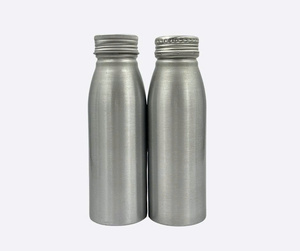 บรรจุภัณฑ์สีเขียวขายส่ง อลูมิเนียมบริสุทธิ์ 99.7% เป็นมิตรกับสิ่งแวดล้อม ใช้ซ้ำได้ รีไซเคิลได้ ขวดเครื่องดื่มพิมพ์ออฟเซ็ต ฝา ROPP - Product Image 4
