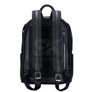 Sac à dos en cuir à une seule couleur de conception récente fabriqué au Pakistan, sac à dos en cuir à une seule couleur de conception personnalisée - Product Image 6