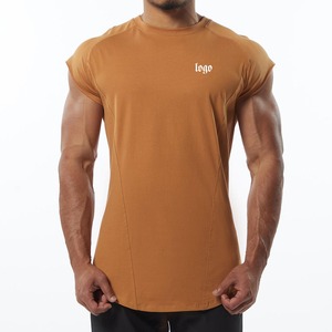 Camiseta Personalizada 100% Algodón, Transpirable y Ecológica para Hombre, Venta al Por Mayor, Manga Corta, Ajustada, para Gimnasio y Fitness - Product Image 5