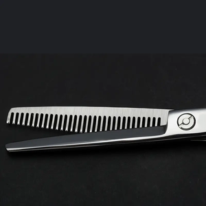 Professional 7 0 Inch Japan Japanese Edge HRC Hair Cutting Salon Scissors Barber <b>Shears</b> Stainless Steel Blade with leather pouch - Product Image 5