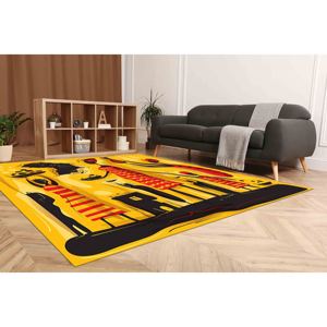 Tapis d'art familial africain : Décoration ethnique antidérapante, Tapis imprimé, Tapis en chenille - Product Image 4