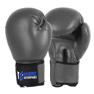 Guantes de Boxeo Profesionales de Cuero PU de Vaca de Alta Calidad de 8oz, Antideslizantes, Personalizables, para Adultos y Niños, Venta al Por Mayor, Nuevos MSRIZ - Product Image 1