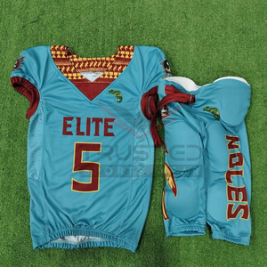 Conjuntos de Uniformes de Fútbol Americano Cómodos, Manga Corta, Transpirables, de Secado Rápido, Servicio OEM Personalizado para Venta en Línea - Product Image 4