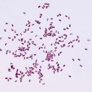 Rodolita calibrada granate Baguette piedras cortadas 1,5x2,5mm a 2,5x5mm gema de joyería - Product Image 1