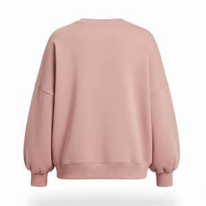 Sudaderas de Forro Polar para Mujer, Personalizadas con Logotipo Bordado, Color Rosa, Casuales, Ecológicas, Transpirables, para Invierno y Verano, para Actividades al Aire Libre - Product Image 2