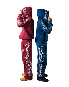 Nuevo Conjunto Deportivo de 2 Piezas Holgado y Moderno, Chándal Extra Grande Personalizado de Algodón Unisex, Chándal 100% Algodón para Hombre - Product Image 3