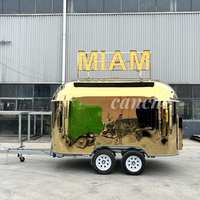 Vente à chaud équipement de cuisson machine à crème glacée hot dog fast food machine à collation personnalisée flux d'air camion alimentaire