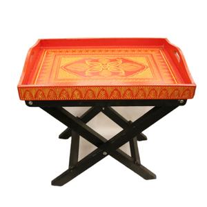 โต๊ะไม้เคลือบเงา งานฝีมือทำด้วยไม้ โต๊ะทรงสี่เหลี่ยมผืนผ้า ดีไซน์เคลือบเงา - Product Image 2