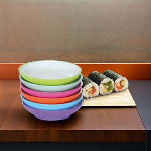 Juego de Tazón y Taza de Sushi de Melamina de Grado Alimenticio de 5 Pulgadas para Catering y Restaurantes - Product Image 6