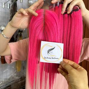 Genius Weft Human Hair Bundles with Lace Closure Lace Frontal Vietnamese Bone Straight Hair Vietnamese Raw Hair Vendors Soft - Product Image 1