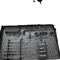 Kit d'instruments pour la chirurgie endoscopique des sinus, ciseaux de dissection nasale, ensemble de pinces