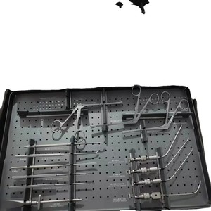 Kit d'instruments pour la chirurgie endoscopique des sinus, ciseaux de dissection nasale, ensemble de pinces - Product Image 1