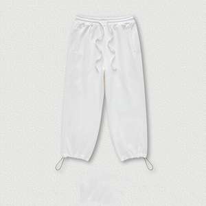 Pantalones Deportivos Casuales Personalizados, Holgados, de Pierna Recta, Estilo Baggy, de Felpa Francesa, Algodón Grueso, Ecológicos, Transpirables y Acampanados - Product Image 1