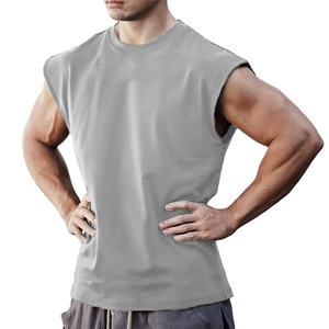 Camiseta Deportiva sin Mangas para Hombre, Transpirable, de Secado Rápido, Ecológica, Anti-UV, 100% Poliéster, con Botones, para Fisicoculturismo y Fitness - Product Image 3