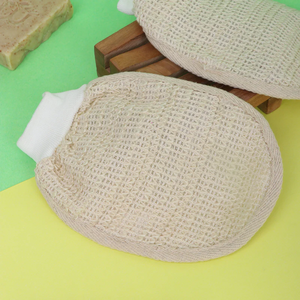 ถุงมือขัดผิวราเมี่ธรรมชาติระดับพรีเมี่ยมหรูหราสำหรับผิวที่ตายแล้วมีประสิทธิภาพ - Product Image 2