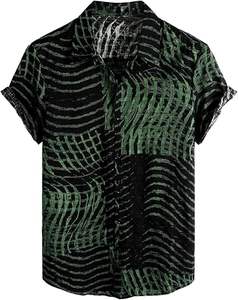 Custom <b>Men's</b> Summer Beach Cotton <b>Linen</b> Shirt and <b>Shorts</b> 2-piece Suit <b>Men's</b> <b>Linen</b> Pants Knitted Fabric Casual Embossed - Product Image 1