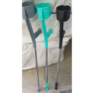 Muletas de codo portátiles ligeras de calidad de exportación con agarre cómodo y almohadillas antideslizantes disponibles para precio de exportación - Product Image 2