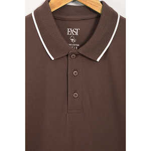 Cuello Jacquard para Polo, antiarrugas, transpirable, estampado Floral, botones bordados, decoraciones hechas de seda de punto XL 6XL para el verano - Product Image 1