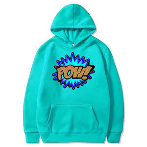 Sudadera con capucha personalizada corta de algodón 100% para hombre, Sudadera con capucha estampada de invierno transpirable y respetuosa con el medio ambiente de gran tamaño - Product Image 6