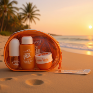 HEALTH&BEYOND Sunset Beach Trio Set de Regalo, Esenciales para el Cuidado de la Piel en Viaje - Product Image 3