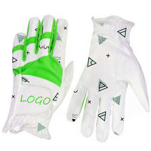 Derniers gants de golf en cuir Cabretta avec logo personnalisé 100% gants de golf Pro en cuir véritable pour golfeurs à vendre - Product Image 6