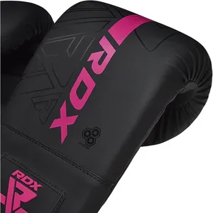 Wholesale Genuine Leather Boxing Gloves Custom Logo Boxing Gloves Pink High Quality 4oz <b>Bag</b> Gloves for a Longer Period of Time - Product Image 3