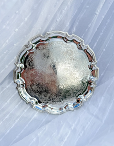 Bandejas Redondas Vintage de Acero Inoxidable de Lujo para Bodas, Decoración del Hogar y la Cocina, Brillantes, Pulimentadas, Duraderas y Modernas - Product Image 2