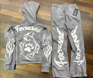 Conjunto Deportivo de Forro Polar de Manga Corta 100% Algodón para Adultos, Ropa de Calle de Invierno Hecha en Pakistán, con Logotipo Personalizado, MOQ Bajo - Product Image 2