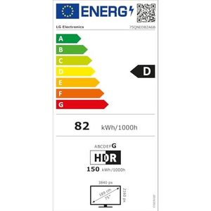 2025 Model 75-Inch 4K LED Smart <b>TV</b> 60Hz <b>Flat</b> Screen for Home or Hotel Use HD Definition English Default Language - Product Image 1