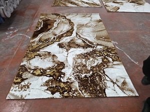 Alfombra Turca de Poliéster Afelpada Adiva, Tejida a Máquina con Diseño Jacquard, de Pelo Alto, Acolchada, Reversible, Lavable, Antideslizante y Antimicrobiana - Product Image 3