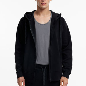 Sudadera con capucha de algodón de alta calidad para hombre, sudadera holgada informal Unisex personalizada con técnicas bordadas para uso en invierno - Product Image 4