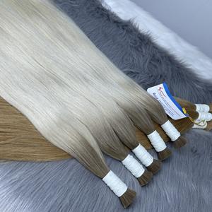 Ombre Color Cabello a granel Paquetes de cabello liso sedoso 100% Extensiones de cabello a granel Remy virgen humana - Product Image 4