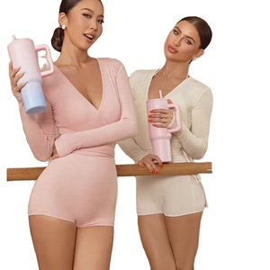 Ropa de baile, leotardo sin mangas, body de manga larga, conjunto elegante para gimnasia, ropa de baile de boutique, leotardo de alta calidad - Product Image 1