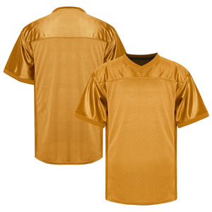 Maillots de football de qualité supérieure 100% polyester respirant antibactérien, impression de logo personnalisé, col rond, maillot de football d'entraînement - Product Image 4
