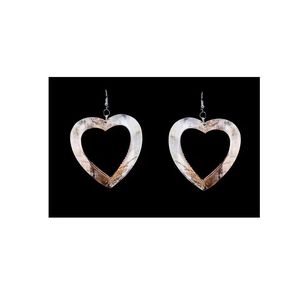 Portez des boucles d'oreilles en corne de buffle à la mode Caractéristique écologique - Product Image 5