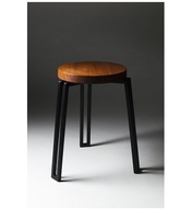 Tabouret carré sans accoudoirs à pieds hauts, pliable, écologique, design moderne, pour école et appartement, excellent rapport qualité-prix, fabriqué au Japon