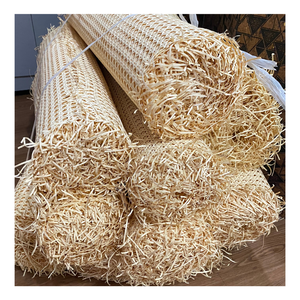 Plastic <b>Rattan</b> Webbing Mesh Roll With Various Color, High Quality Plastic PE Hexagon Knit <b>Cane</b> Webbing With Customized Design - Product Image 2