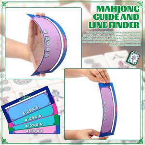 Mahjong Card Guide Line Finder Outil <span class=keywords><strong>de</strong></span> stratégie Débutant Voyage Parties Compétitions <span class=keywords><strong>Jeu</strong></span> Nuit Mahjong Accessoire Lecteur <span class=keywords><strong>de</strong></span> cartes Règles - Product Image 2
