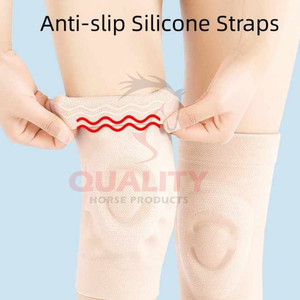 สนับเข่าตามหลักสรีรศาสตร์ที่ทันสมัยสำหรับเสาที่มีสายรัดที่ปลอดภัยและแผ่นรองโค้งเพื่อป้องกันหัวเข่าในระหว่างการฝึกและพื้น - Product Image 2