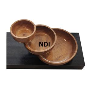 Bandeja decorativa para servir alimentos, artículos de cocina para el hogar, bandeja para servir platos para servir alimentos de calidad sostenible - Product Image 3