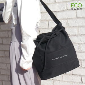 High Quality Custom Logo Printed <b>Canvas</b> <b>Crossbody</b> Cosmetic <b>Bag</b> Fashionable Style with Open Closure OEM ODM Available - Product Image 2