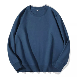 Sudadera Unisex de Talla Grande Personalizada con Cuello Redondo, Sudadera con Capucha de Algodón OEM, Ropa Casual de Invierno, Transpirable, con Técnica de Bordado - Product Image 2