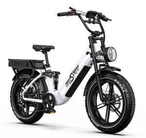 NUEVO Y EN OFERTA, Bicicleta Eléctrica de Carga con Llantas Gruesas, 48V 750W, Batería de Litio, Acero Aleado, 7 Velocidades - Product Image 1