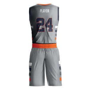 Short de basket-ball uniforme de basket-ball de haute qualité personnalisé confortable sublimé pour adultes - Product Image 2