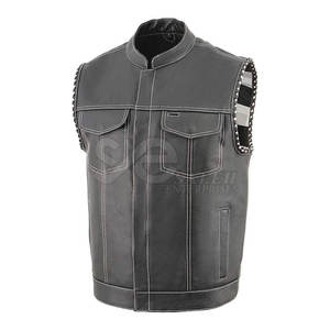 Portable Product <b>Leather</b> <b>Vest</b> <b>Men</b> Thick <b>Leather</b> Comfortable Professional <b>Leather</b> <b>Vest</b> - Product Image 1